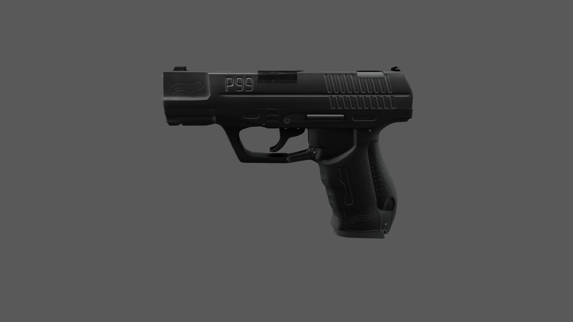 Walther P99 3d model