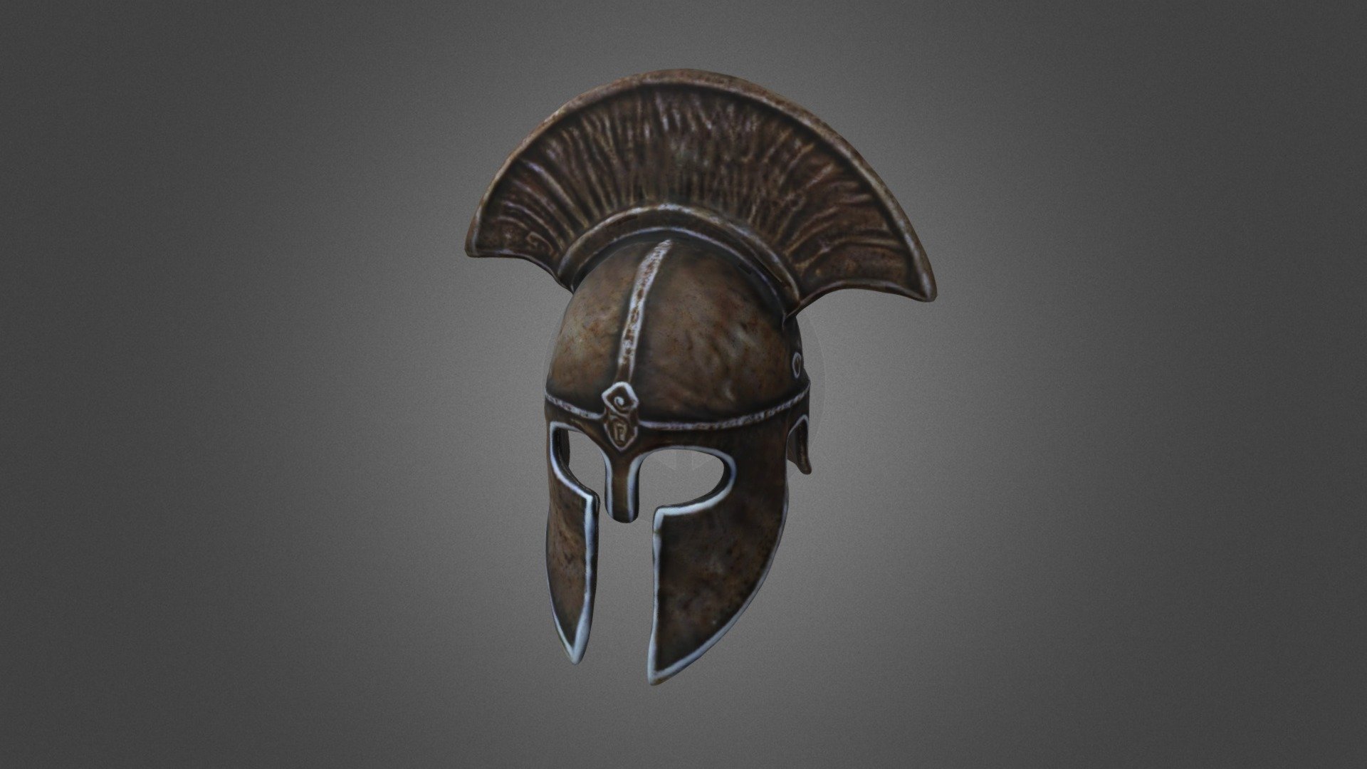 Greek Hoplite Helmet 3d model