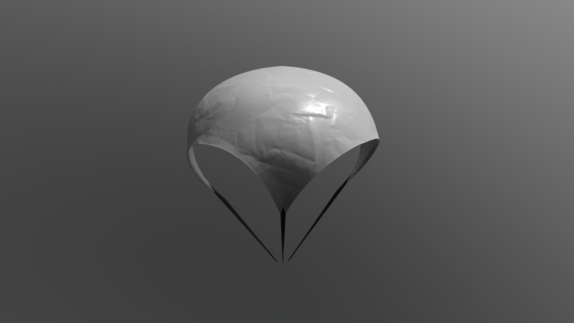 Parachute Asset Square Plain 3d model