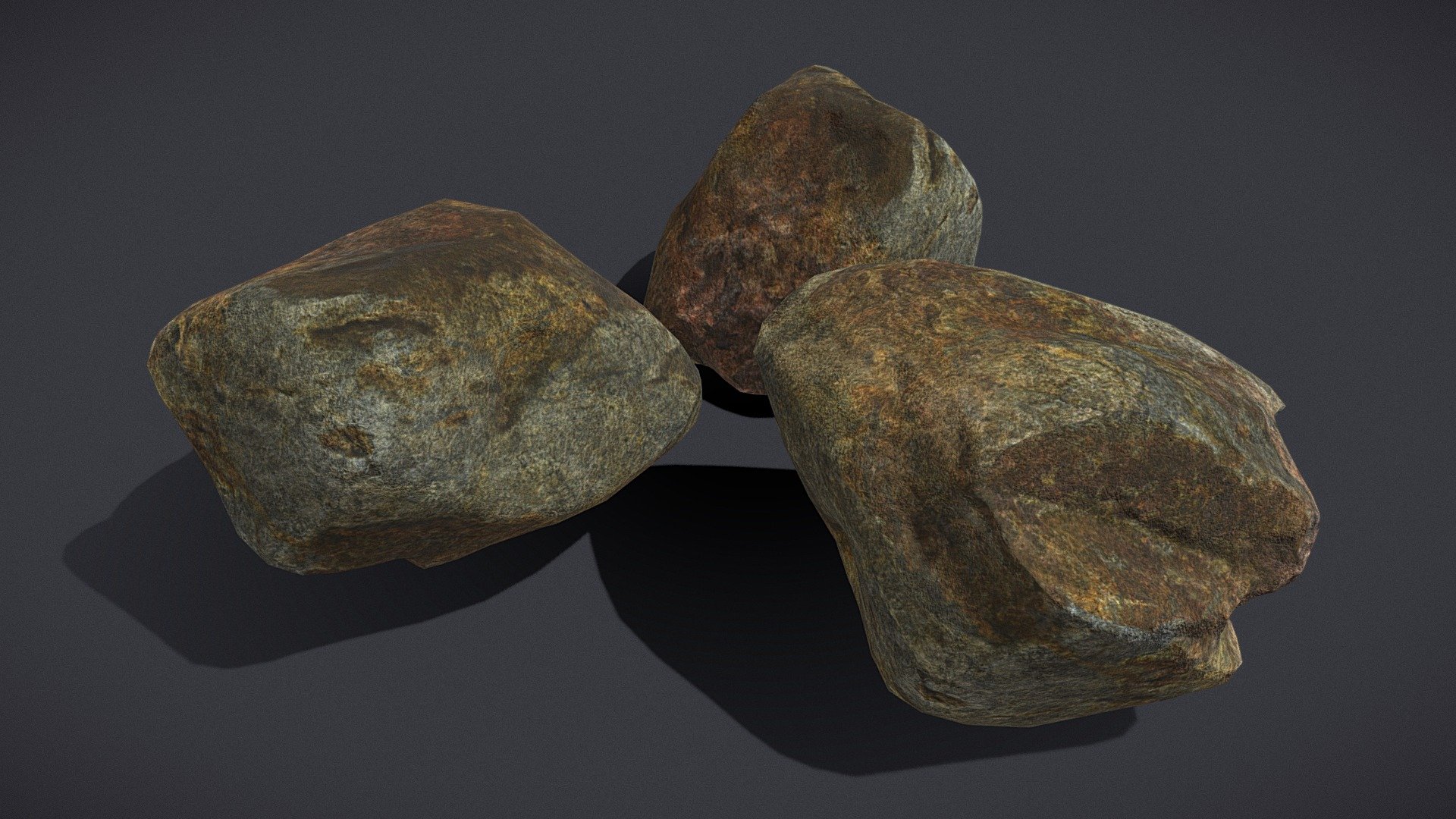 River Rock 3d model