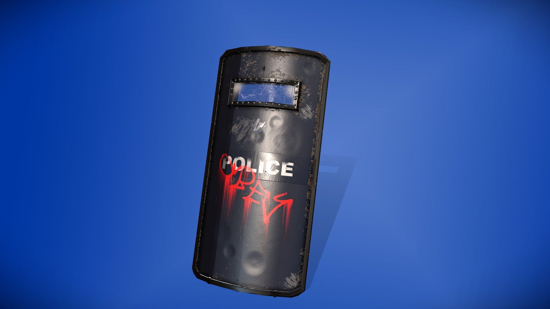 Riot Shield 3d model