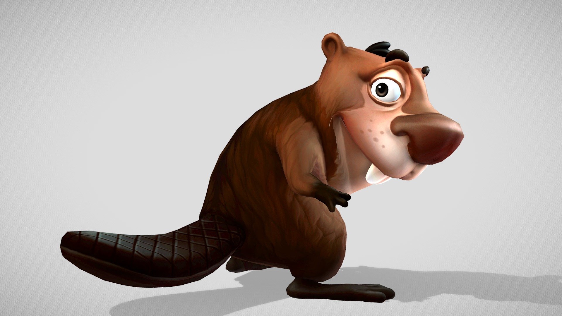 Beaver 3d model