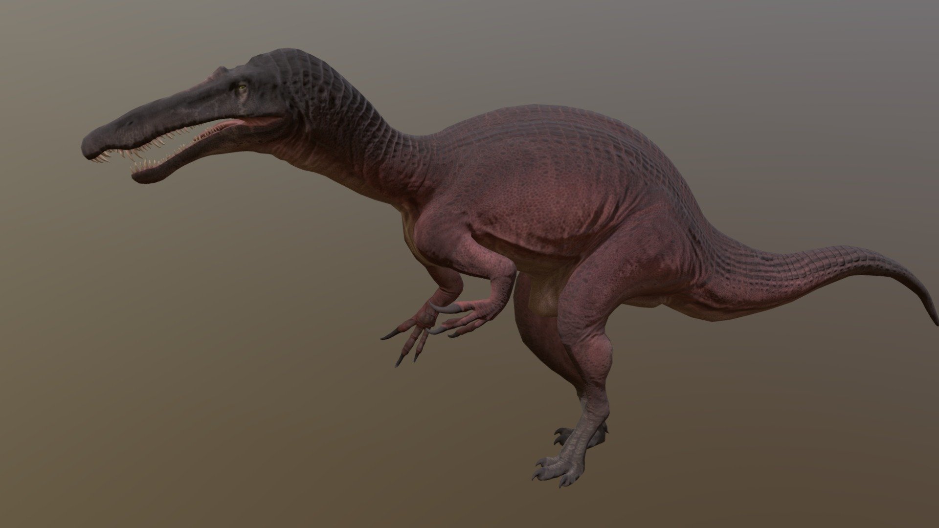 Suchomimus 3d model