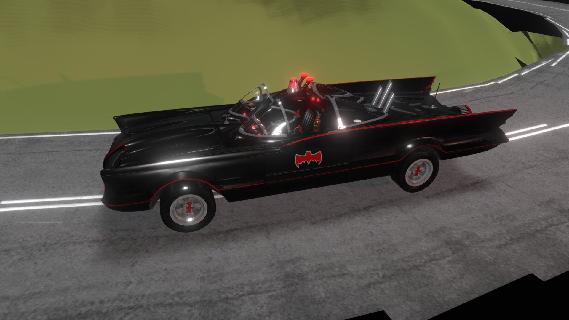 Floyds batmobile 3d model