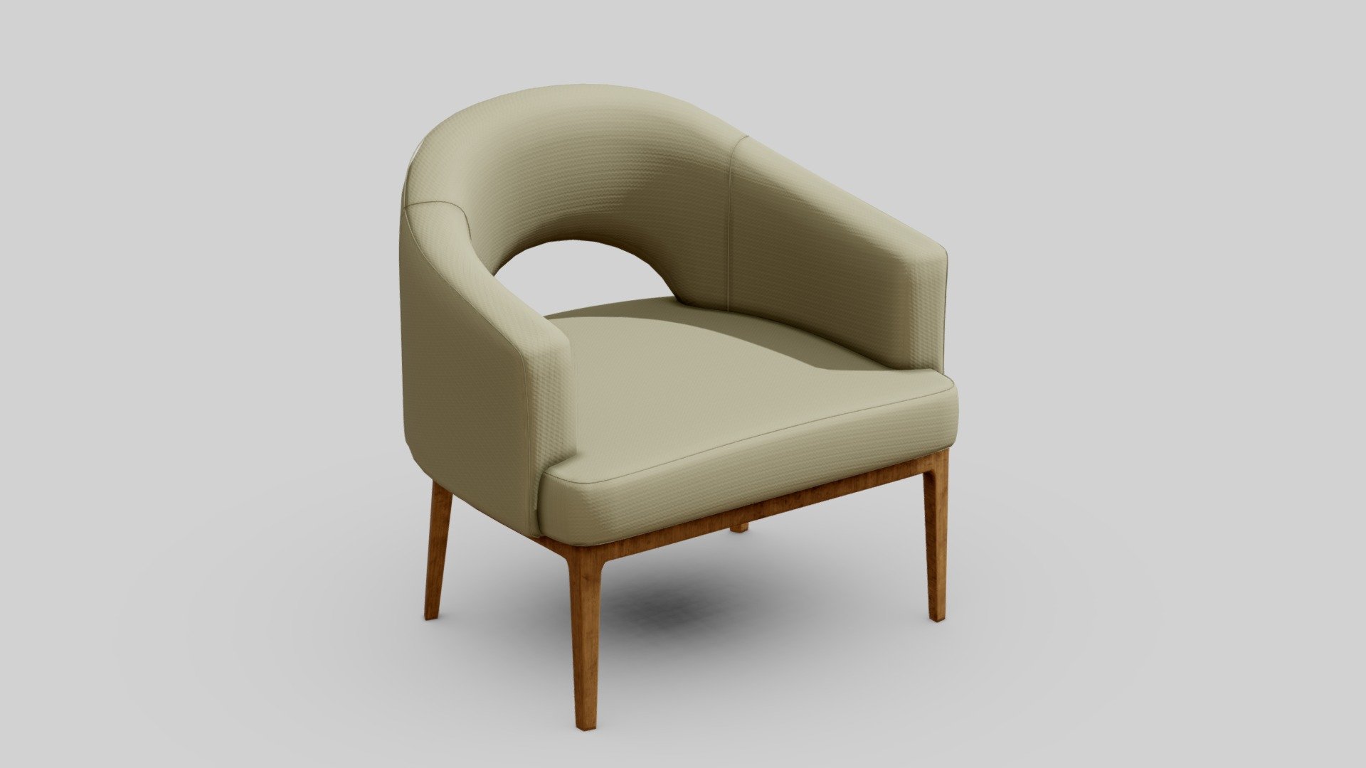 Tub Chair 3d model