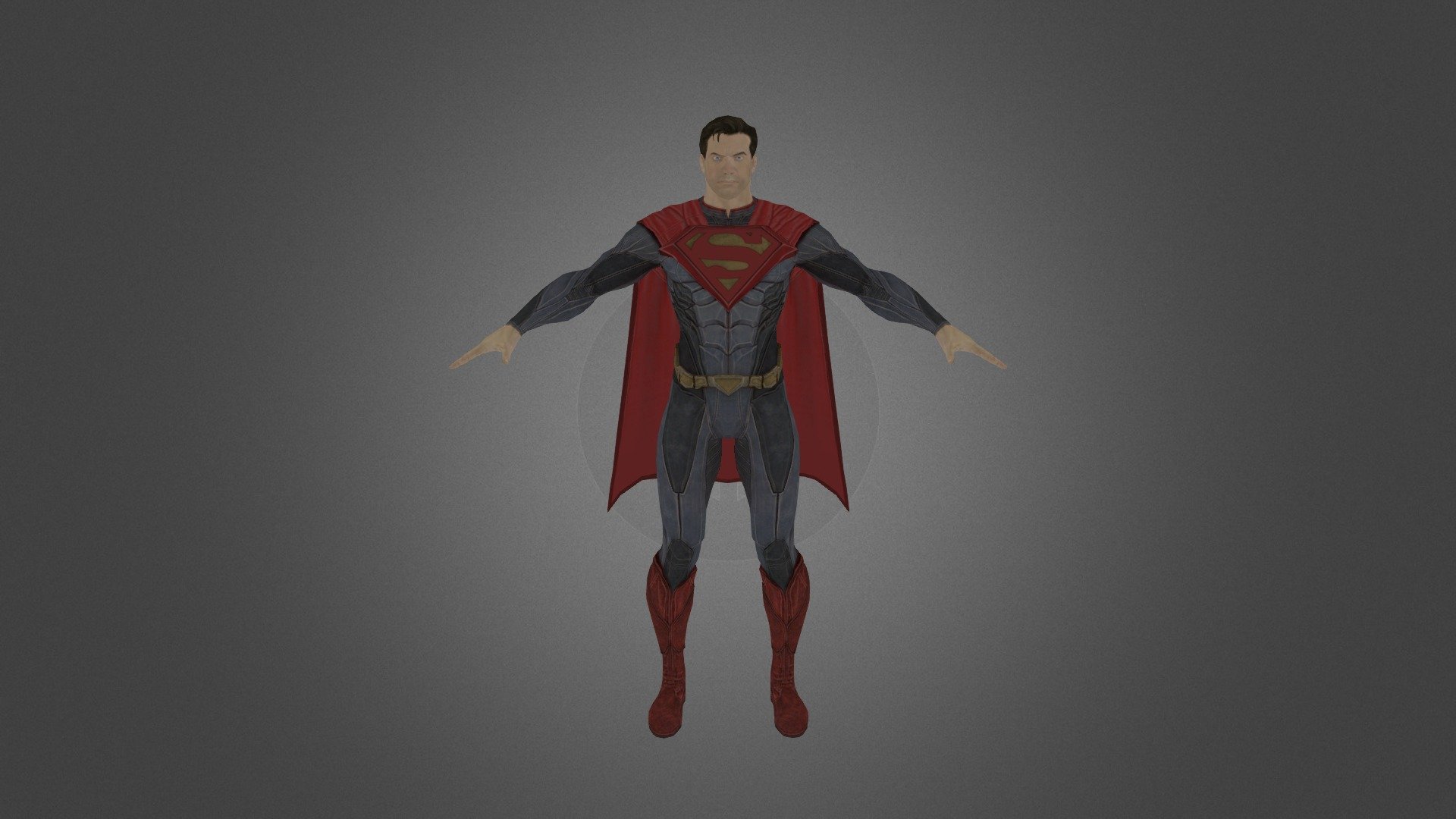 Superman 3d model