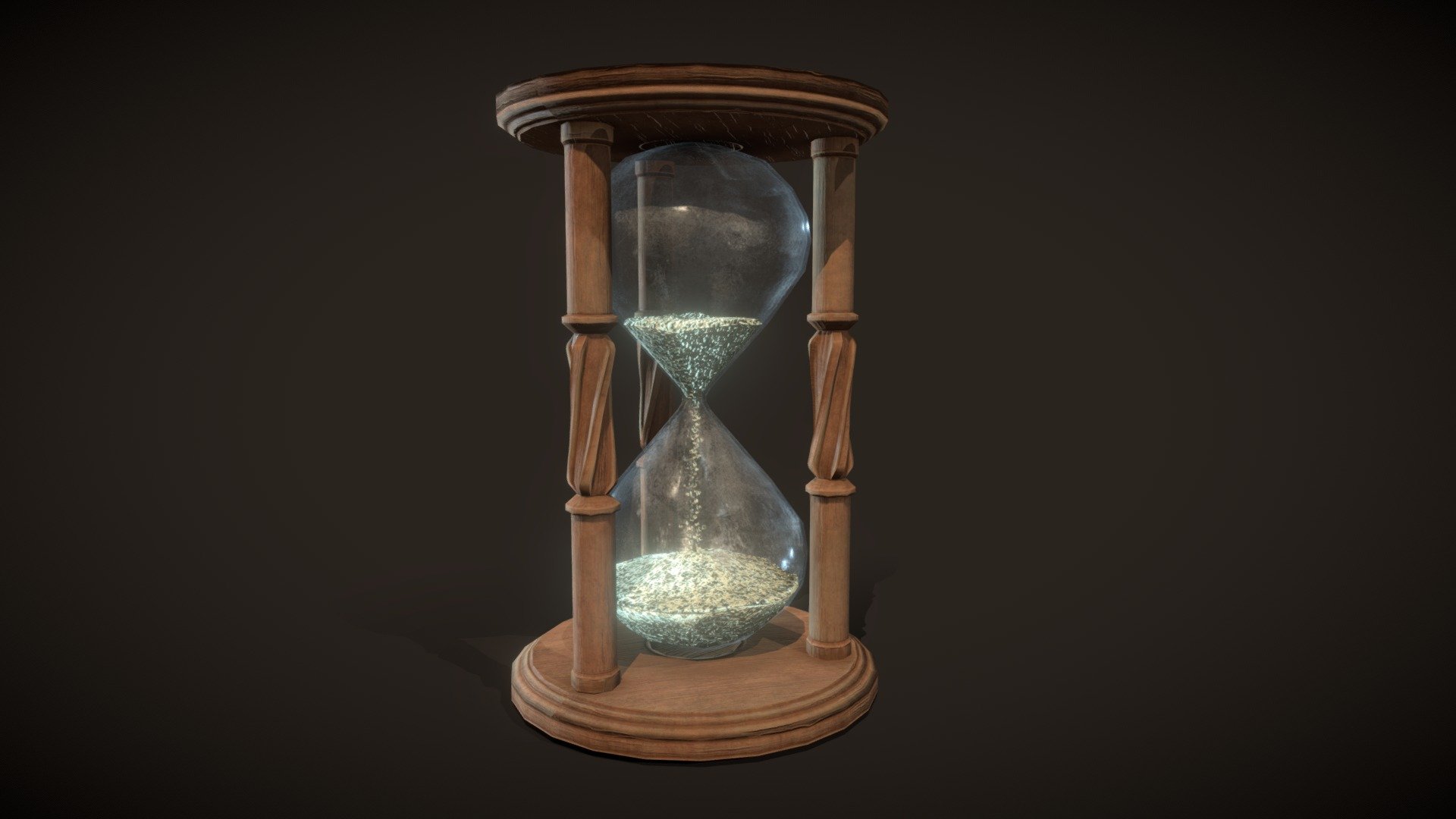 Hourglass 3d model