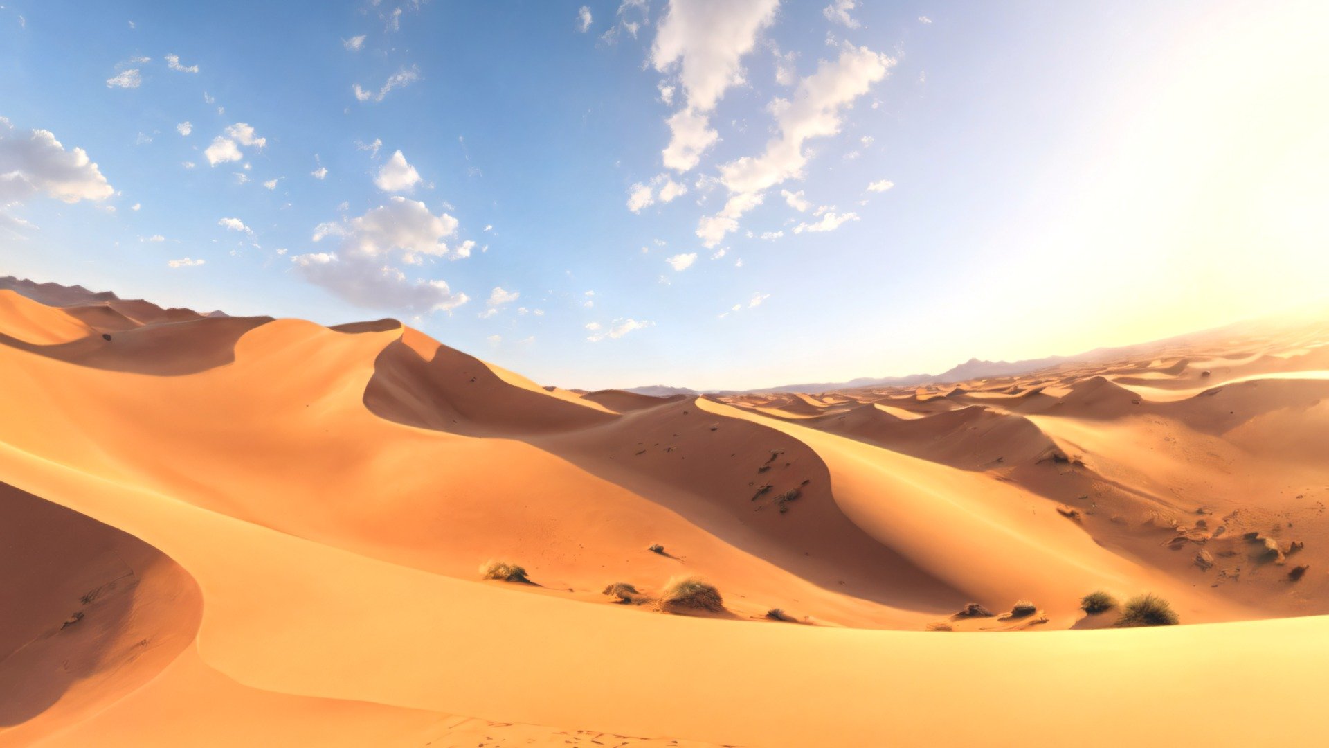 HDRI Desert Panorama A 3d model