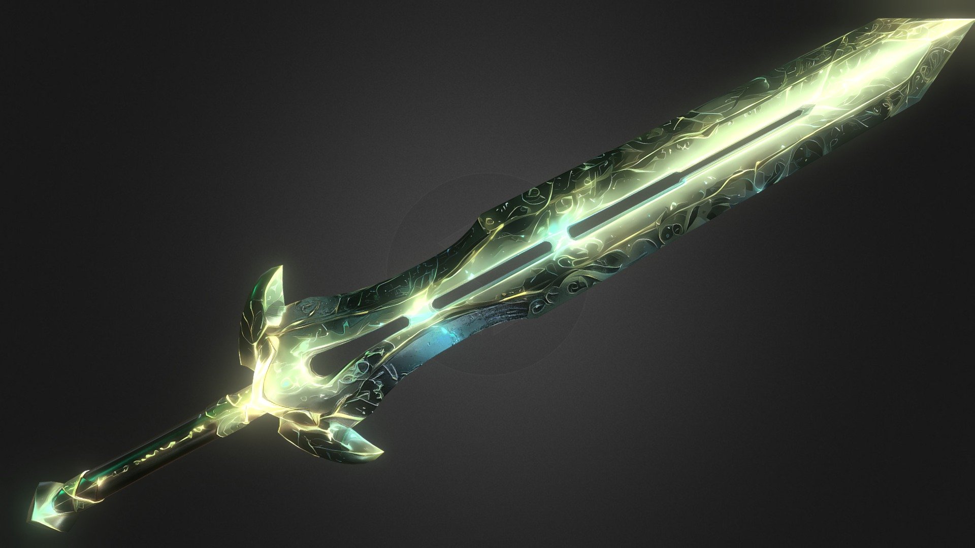 Sword Aeterskogr 3d model