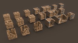 Stylized Crates