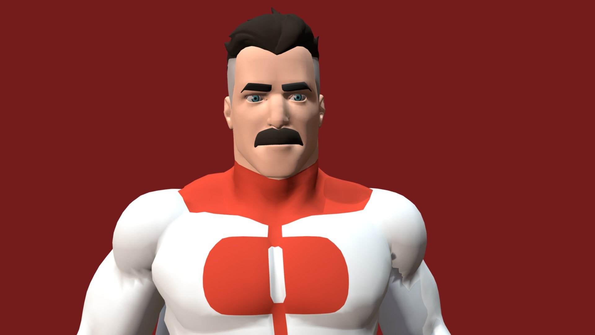 Omni Man Fortnite 3d model