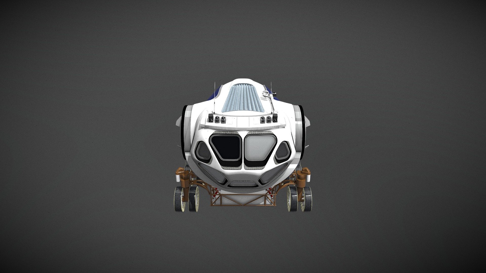 Space Exploration Vehicle 3d model