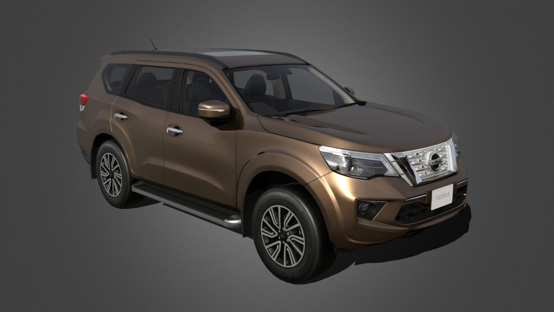 Nissan Terra 2020 3d model