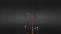 Mage Staff Wand Pack