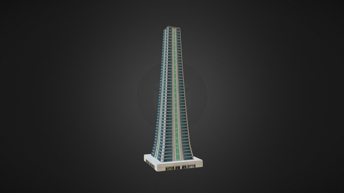 Skyscraper 5 3d model