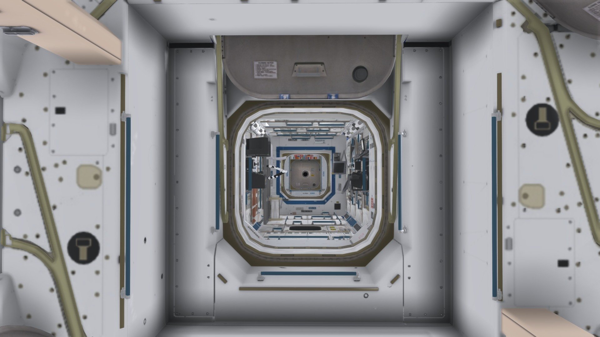 ISS Interior—International Space Station 3d model