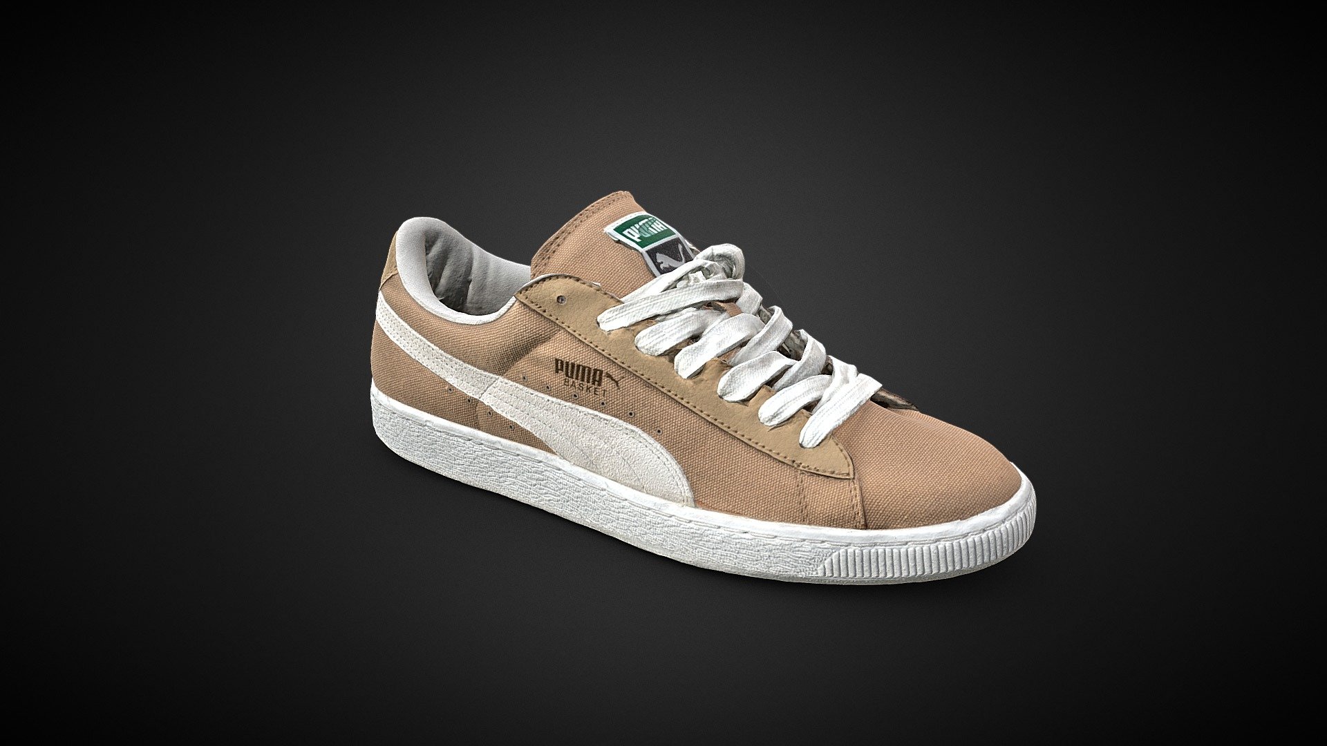 Puma Basket Shoe Sneakers 3D Scan 3d model