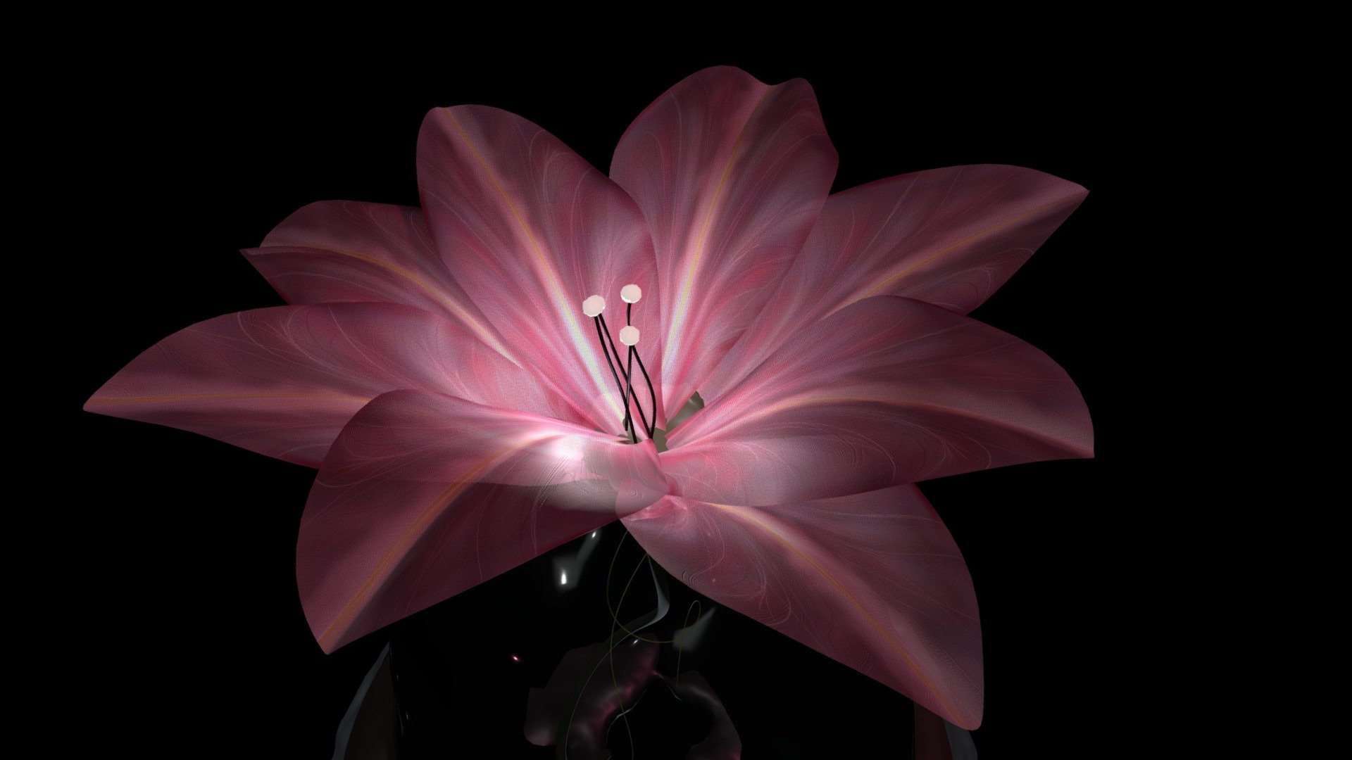 The Immortal Flower 3d model