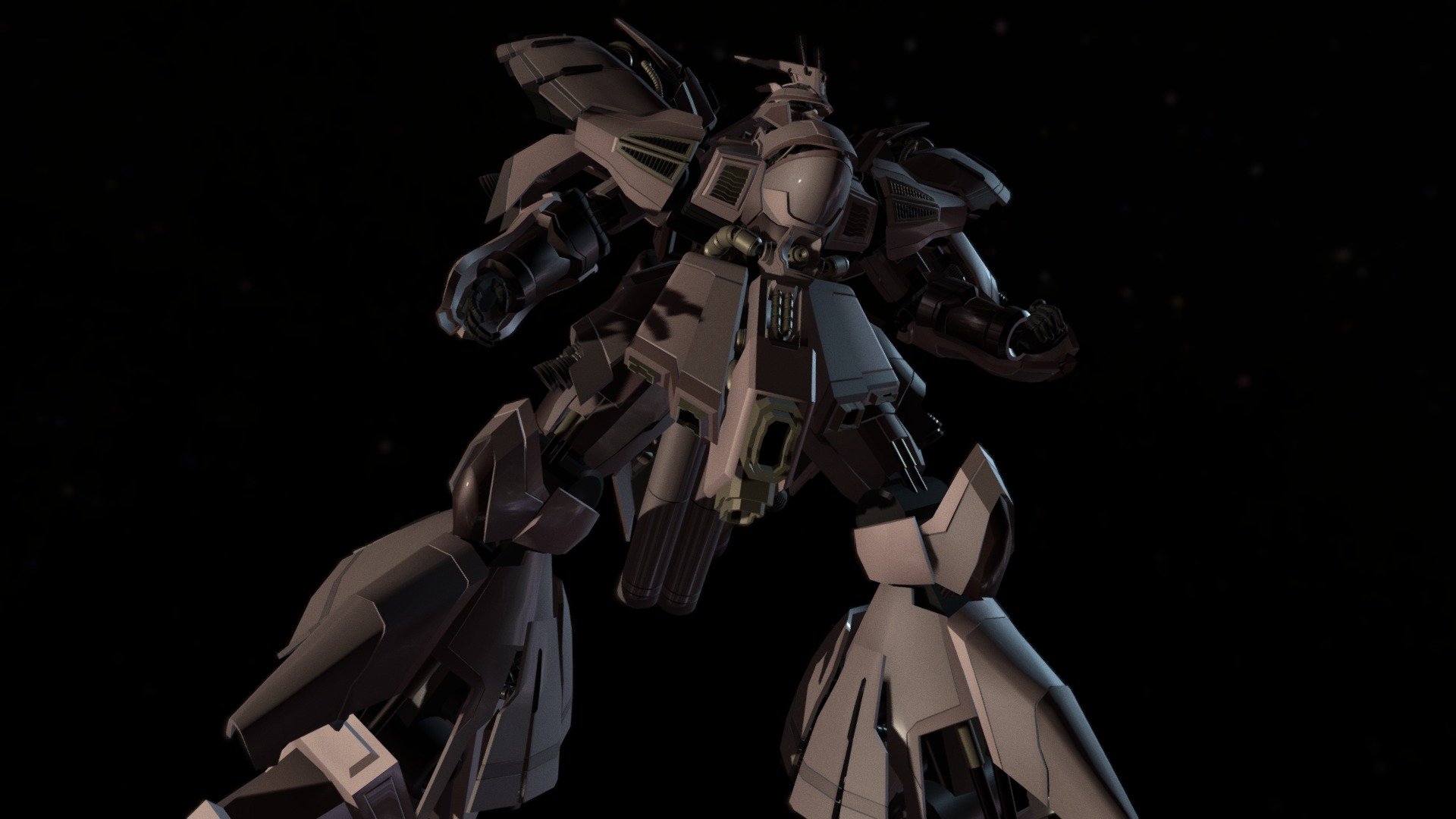 The Lost Gundam 3d model