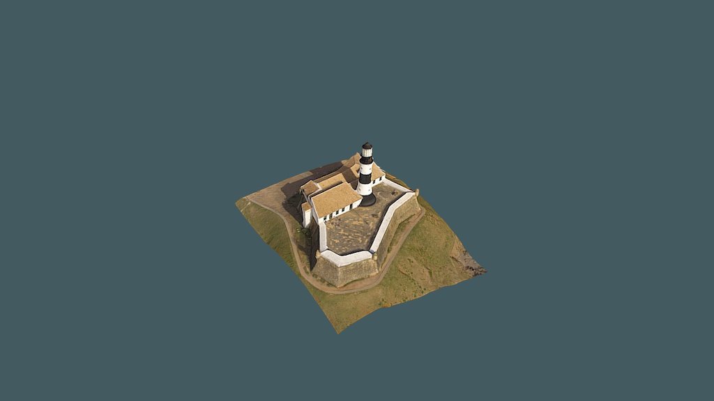 Farol Da Barra 3d model