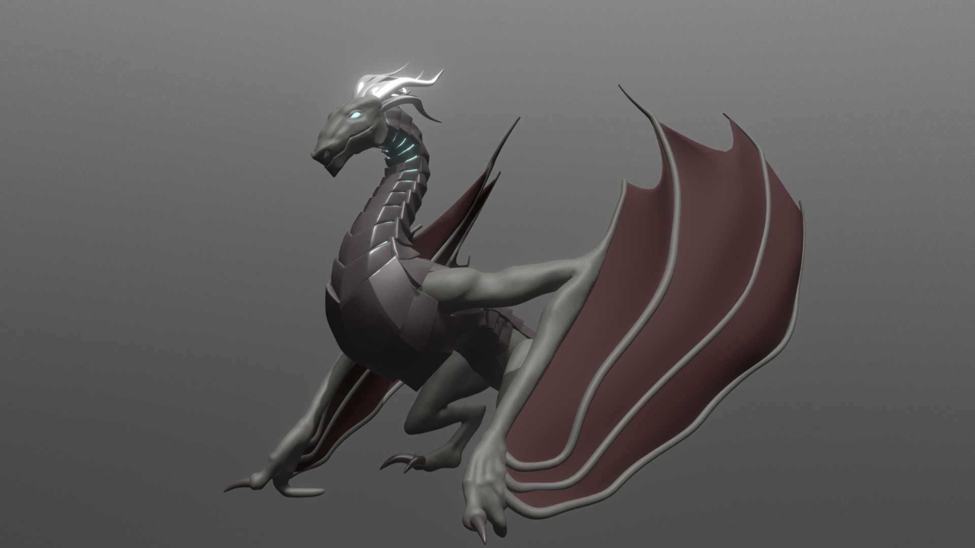 26 Sculpt January: Dragon (Zhafir) 3d model