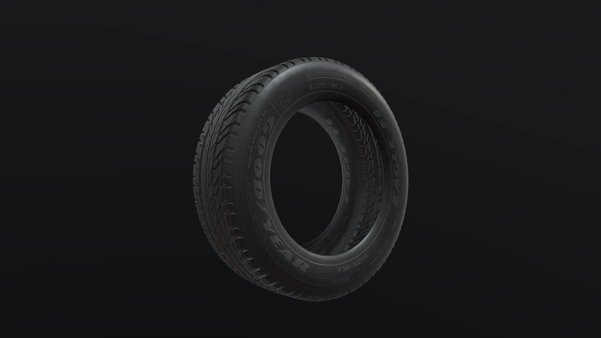 Tyre test 3d model