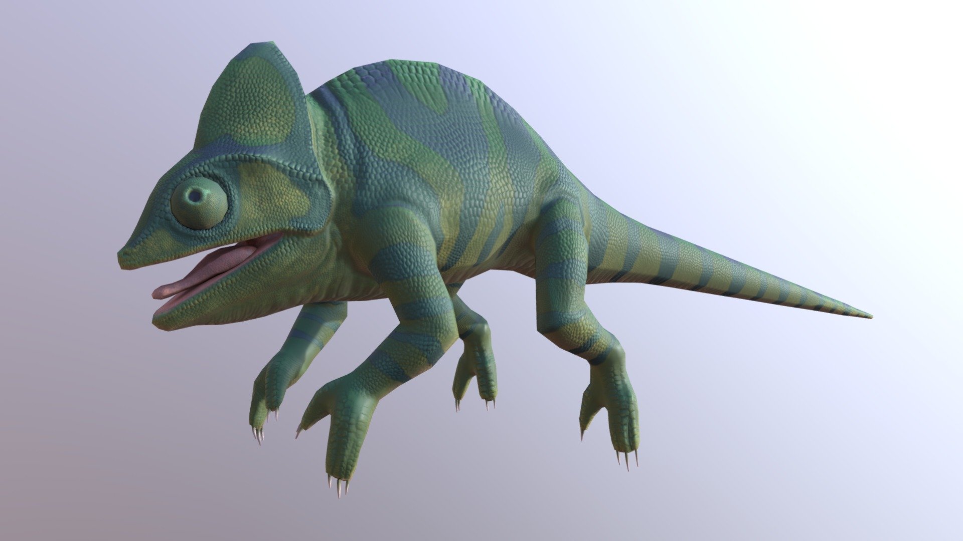 3D Chameleon 3d model