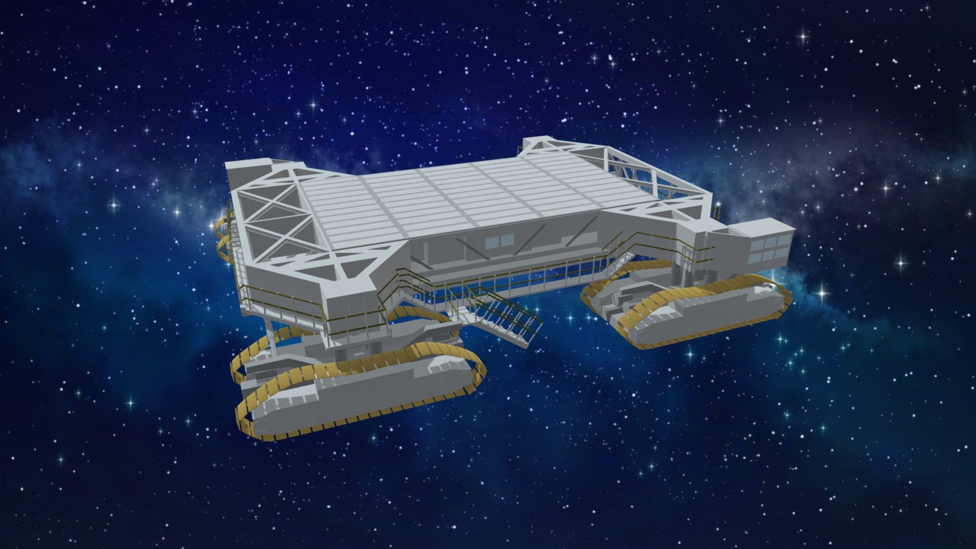 NASA Crawler Transporter 3d model