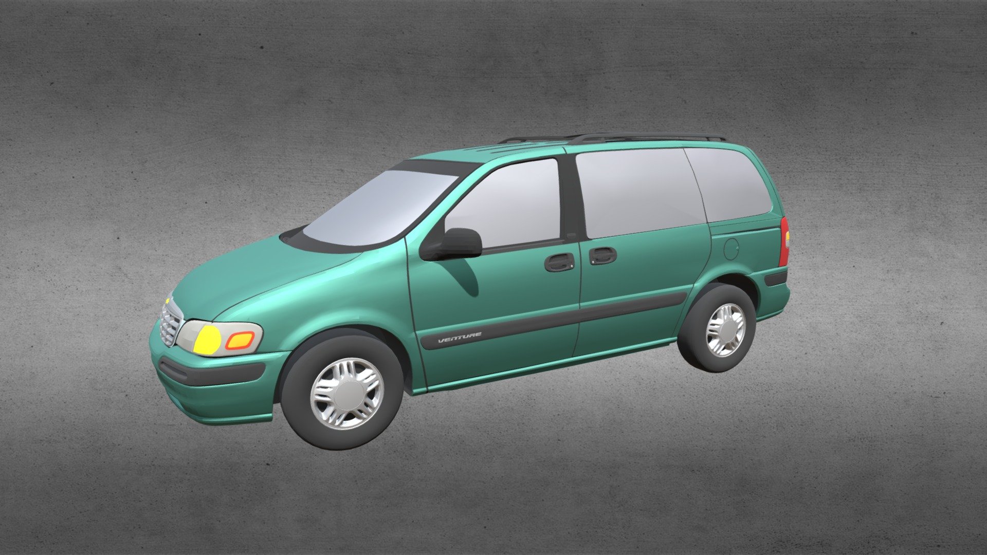 Chevy Venture 1998 3d model