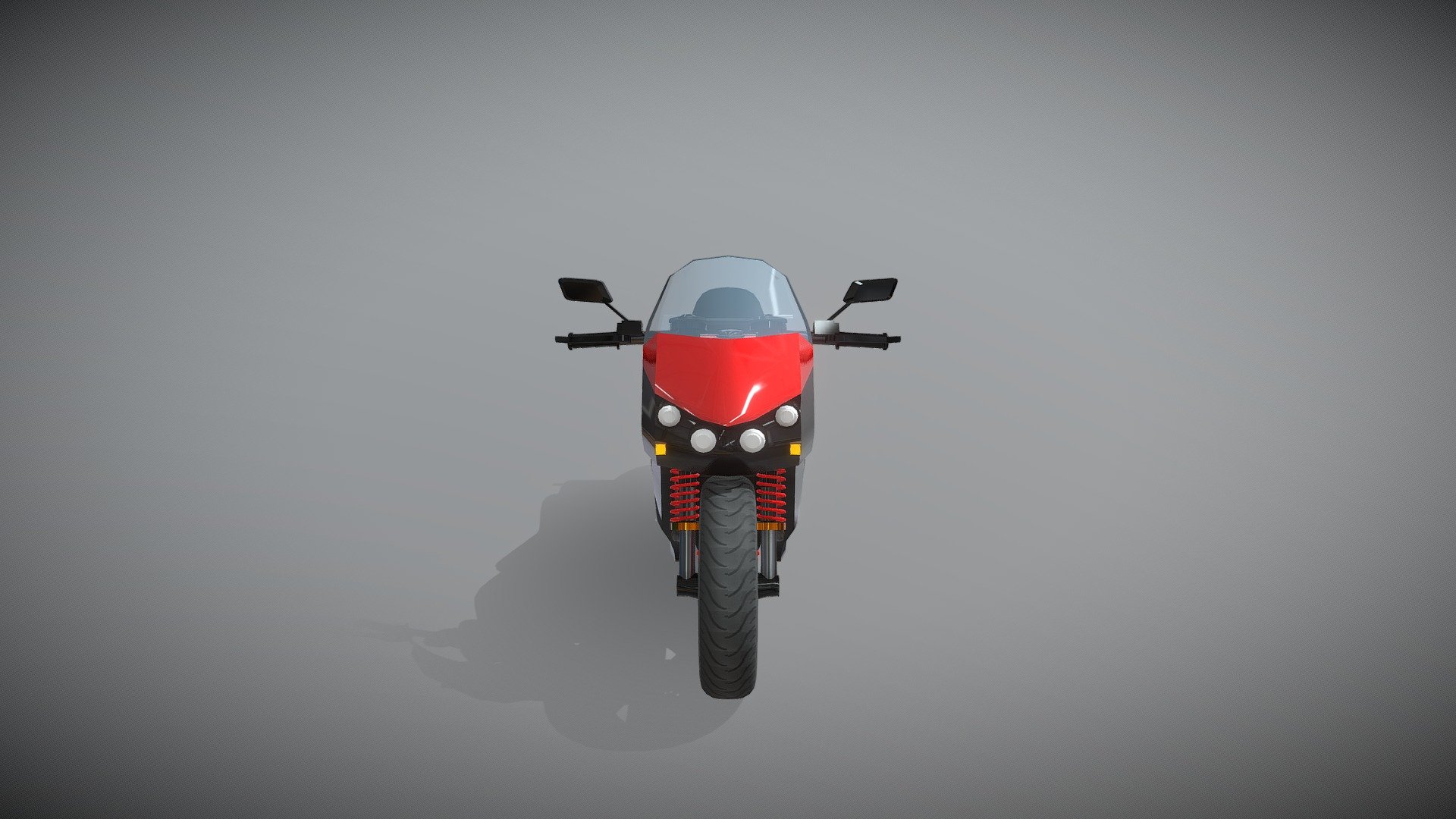 Moto Virtual AV5 3d model