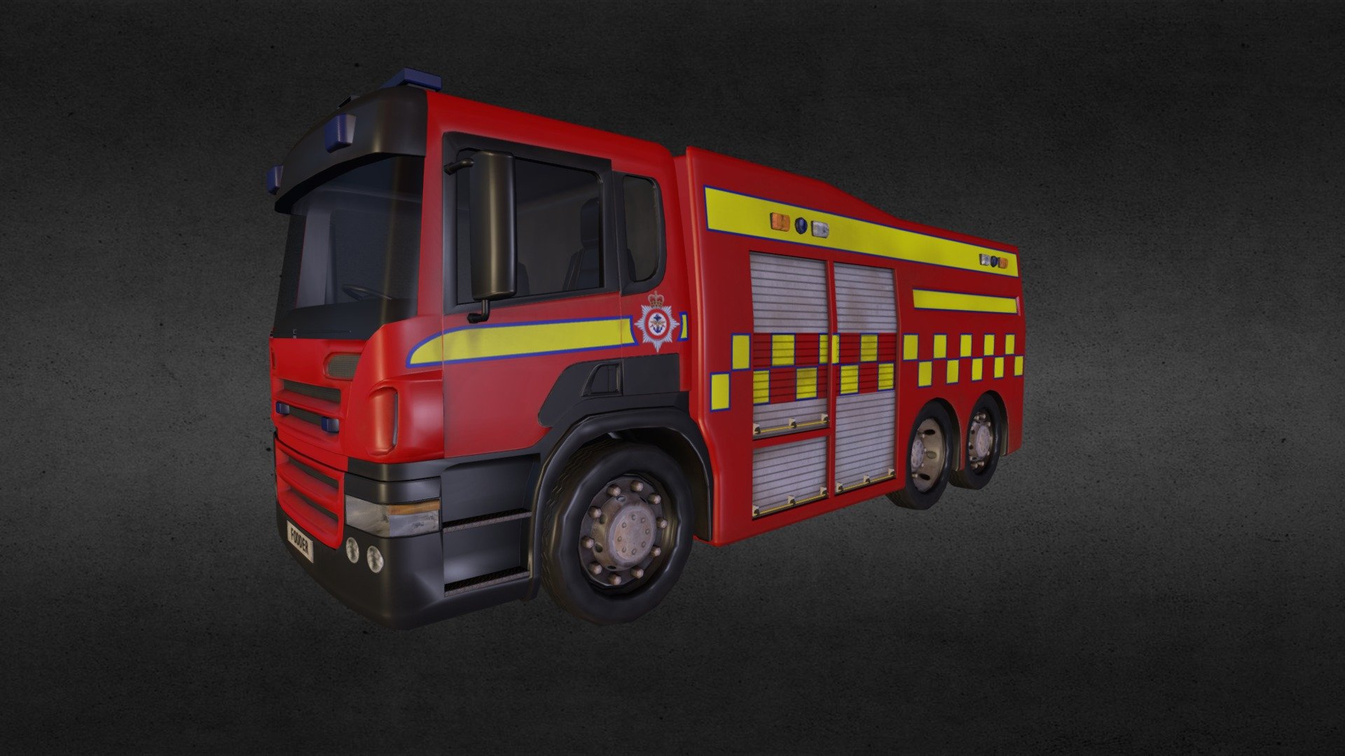 Firetruck 3d model