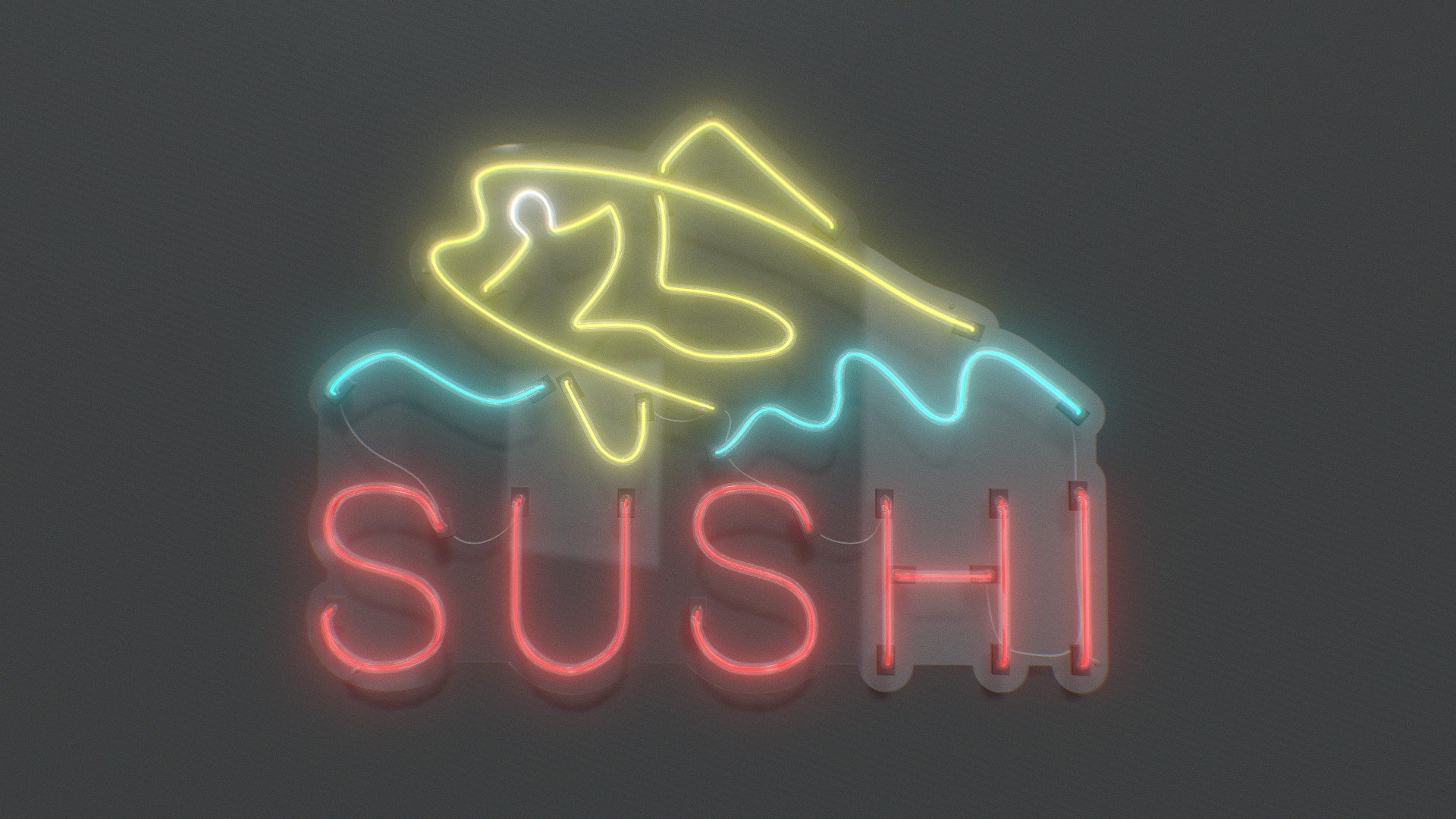 Sushi 3 3d model