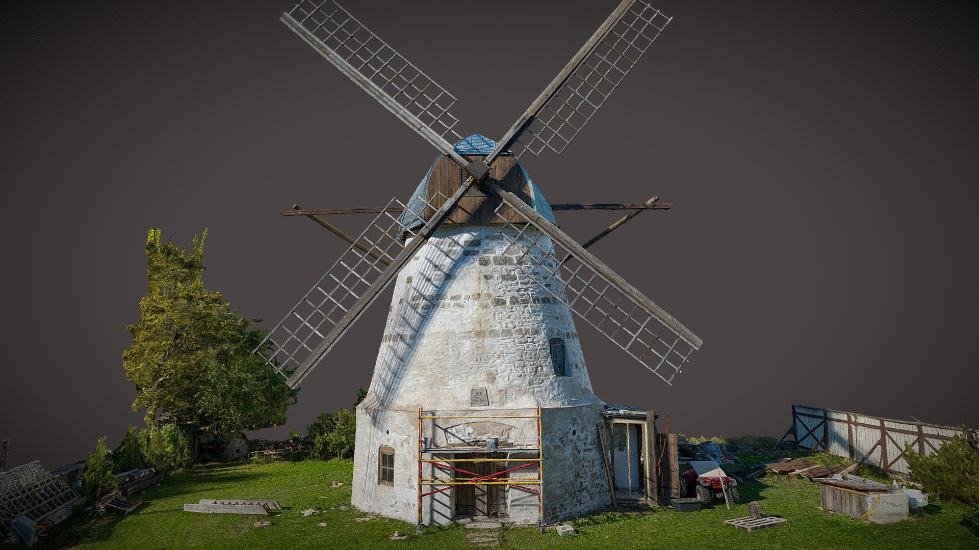 Kõrtsi Windmill 3d model