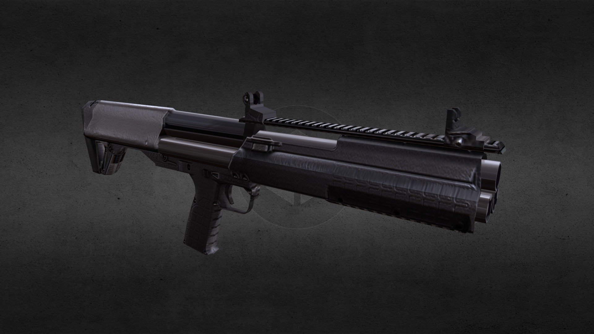 Kel-Tec KSG #Shotgun 3d model