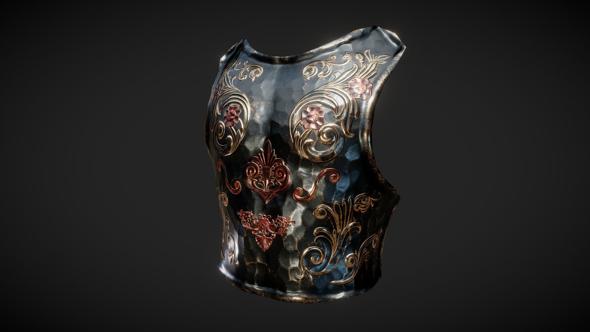 Chest_armor_test 3d model