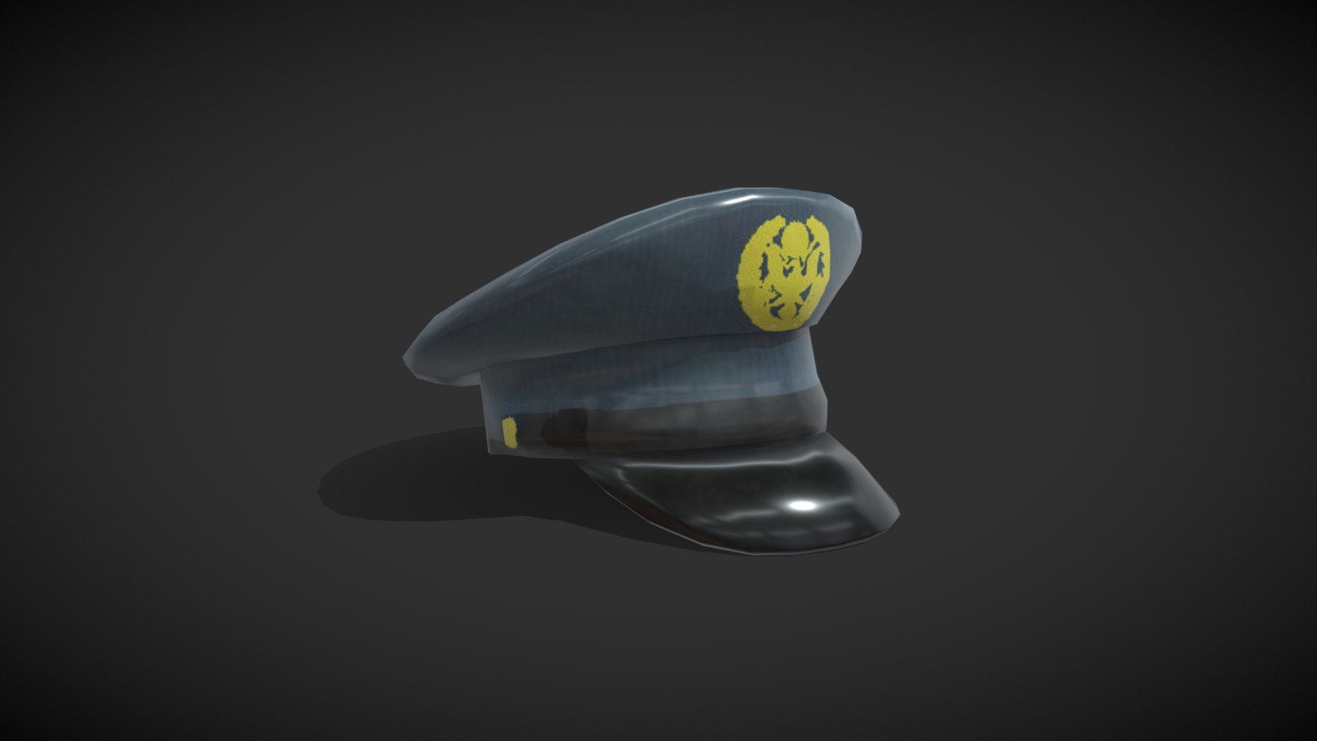 Sergeant_Hat 3d model