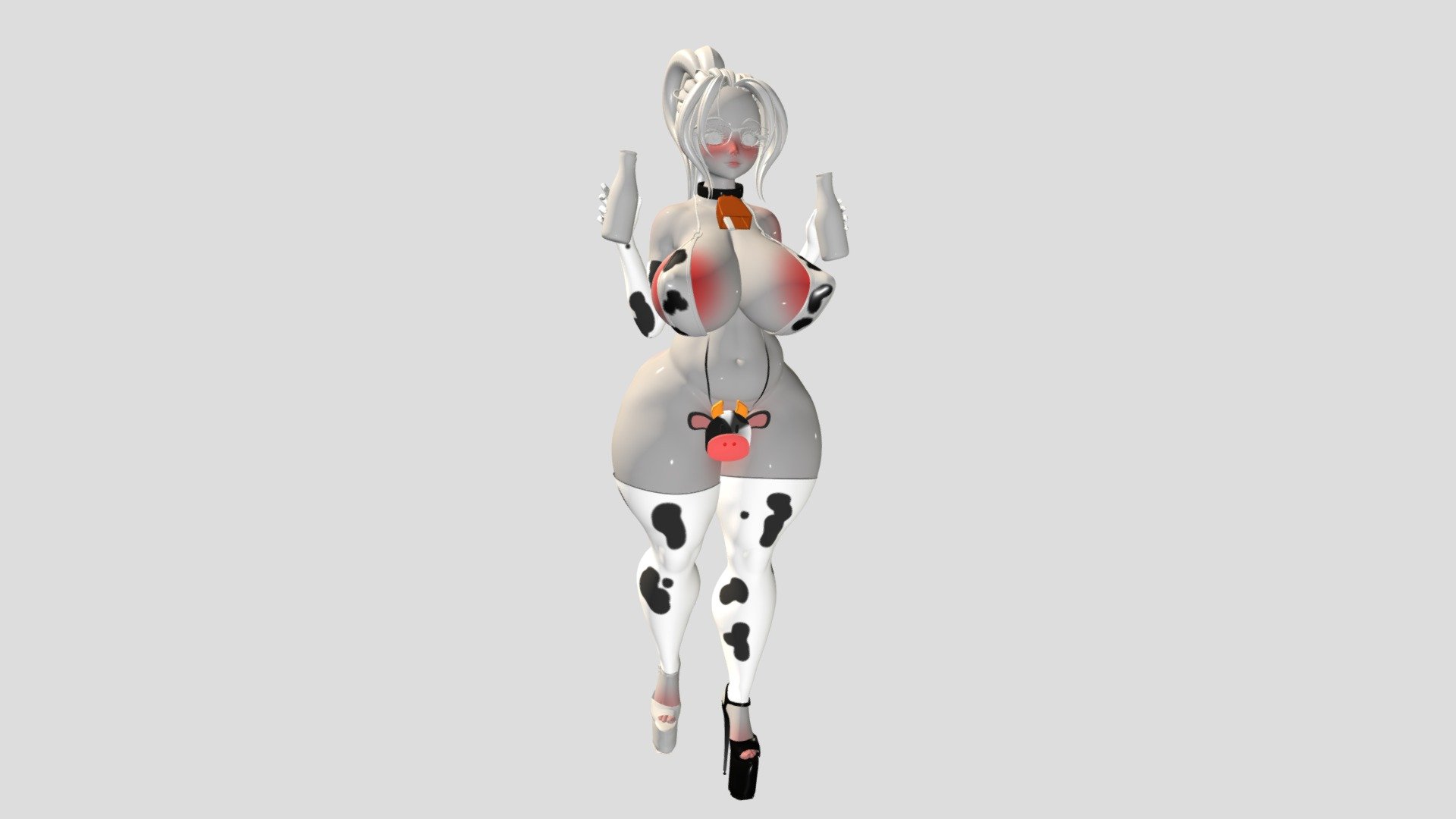 Cow 3d model