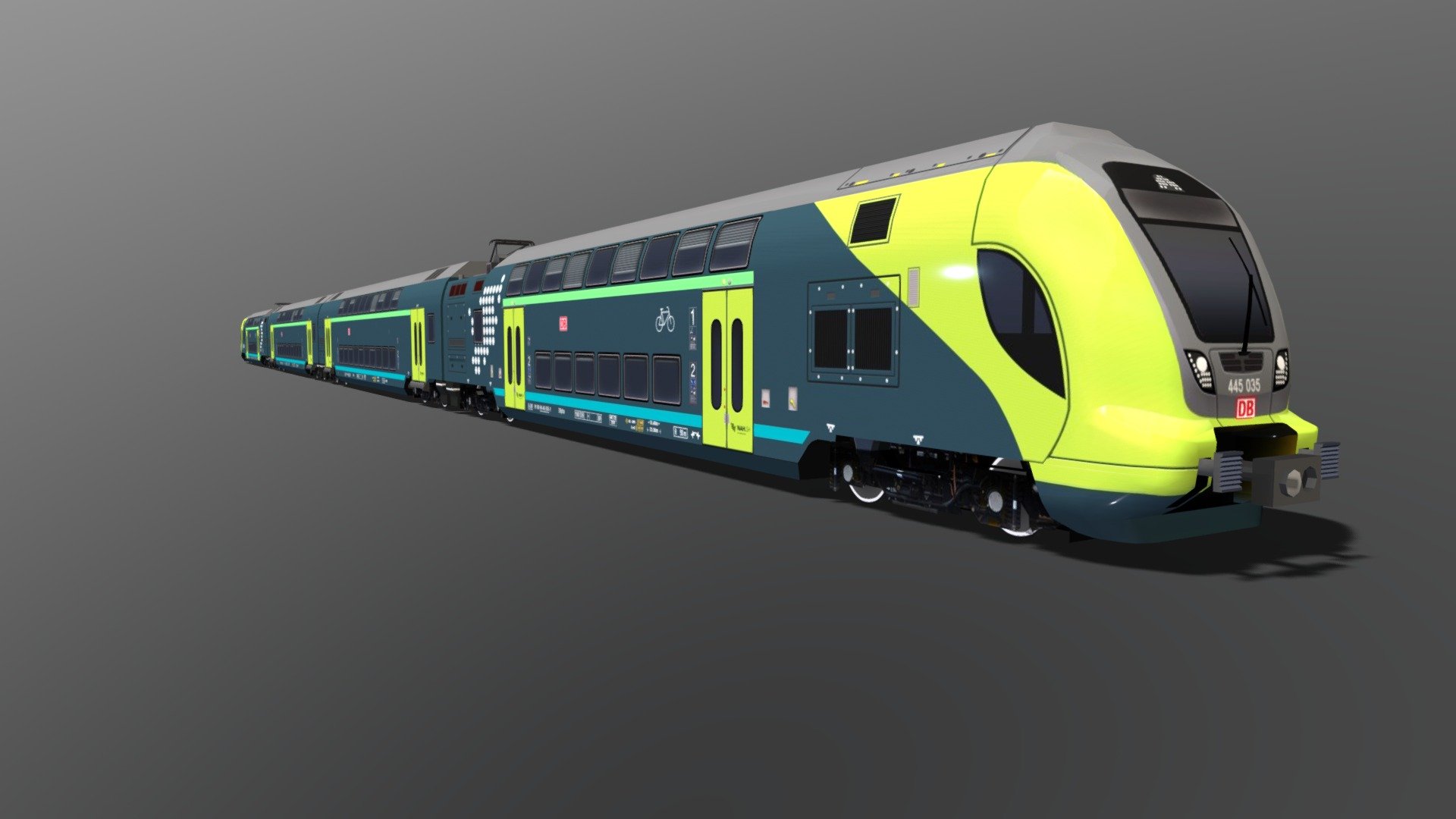 Bombardier TWINDEXX Vario 3d model