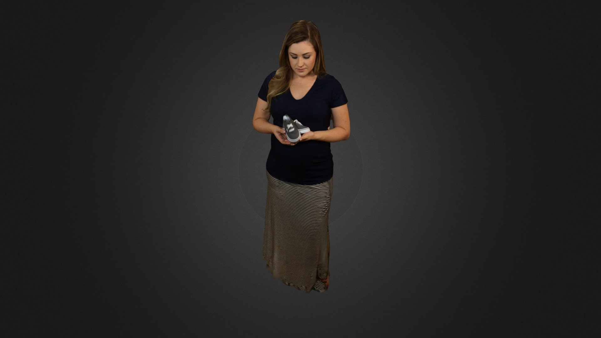 jessica vans 3d model