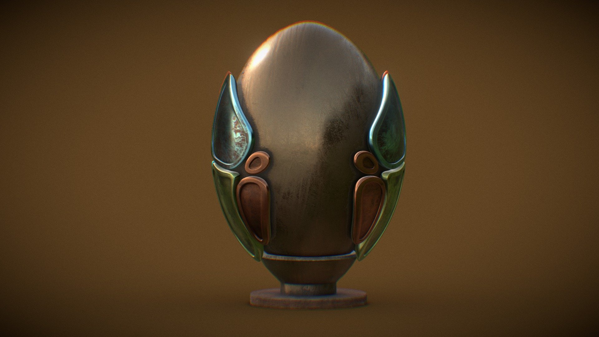 Egg totem 3d model