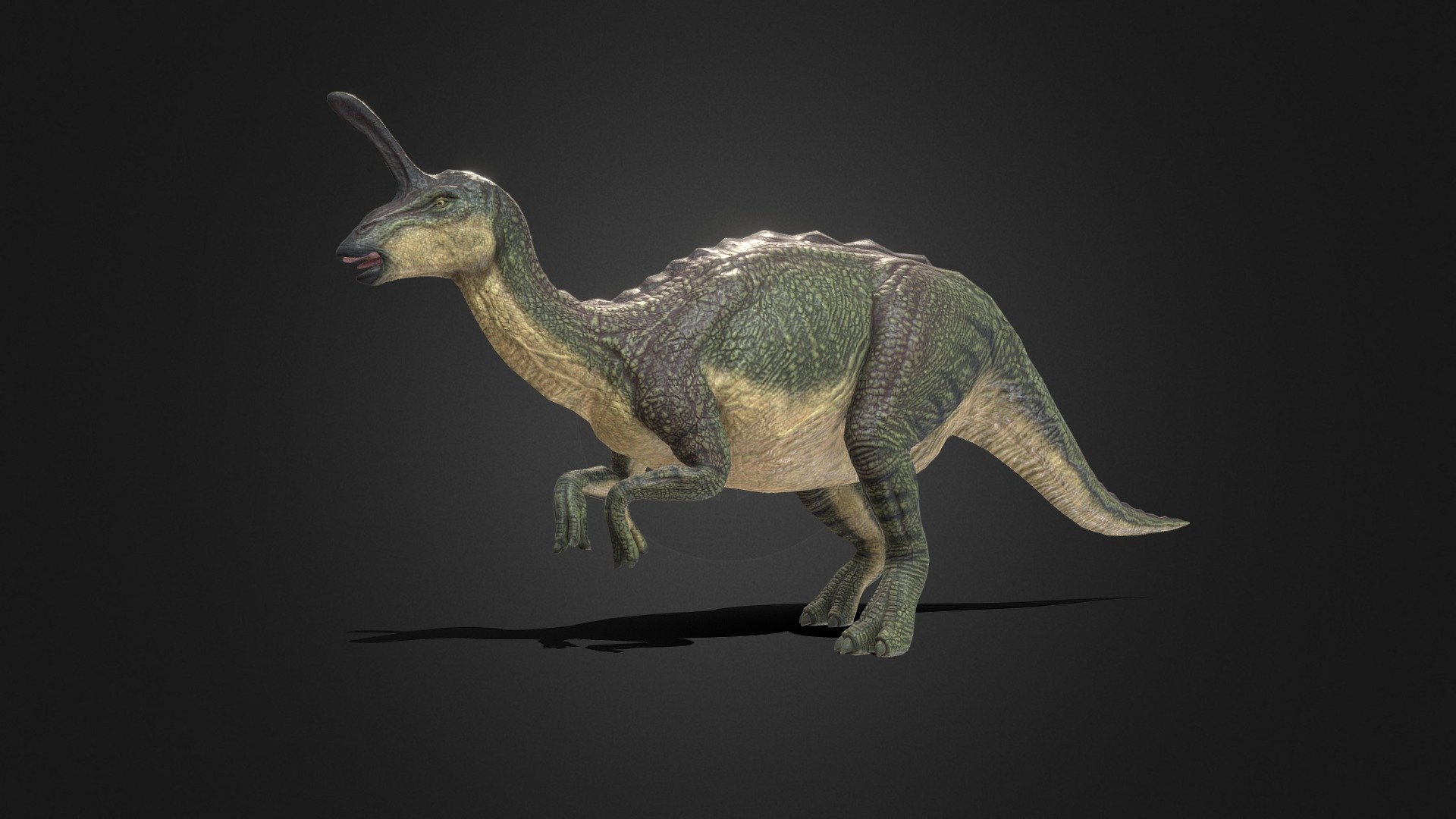 Fantasy Monster : Tsintaosaurus 3d model