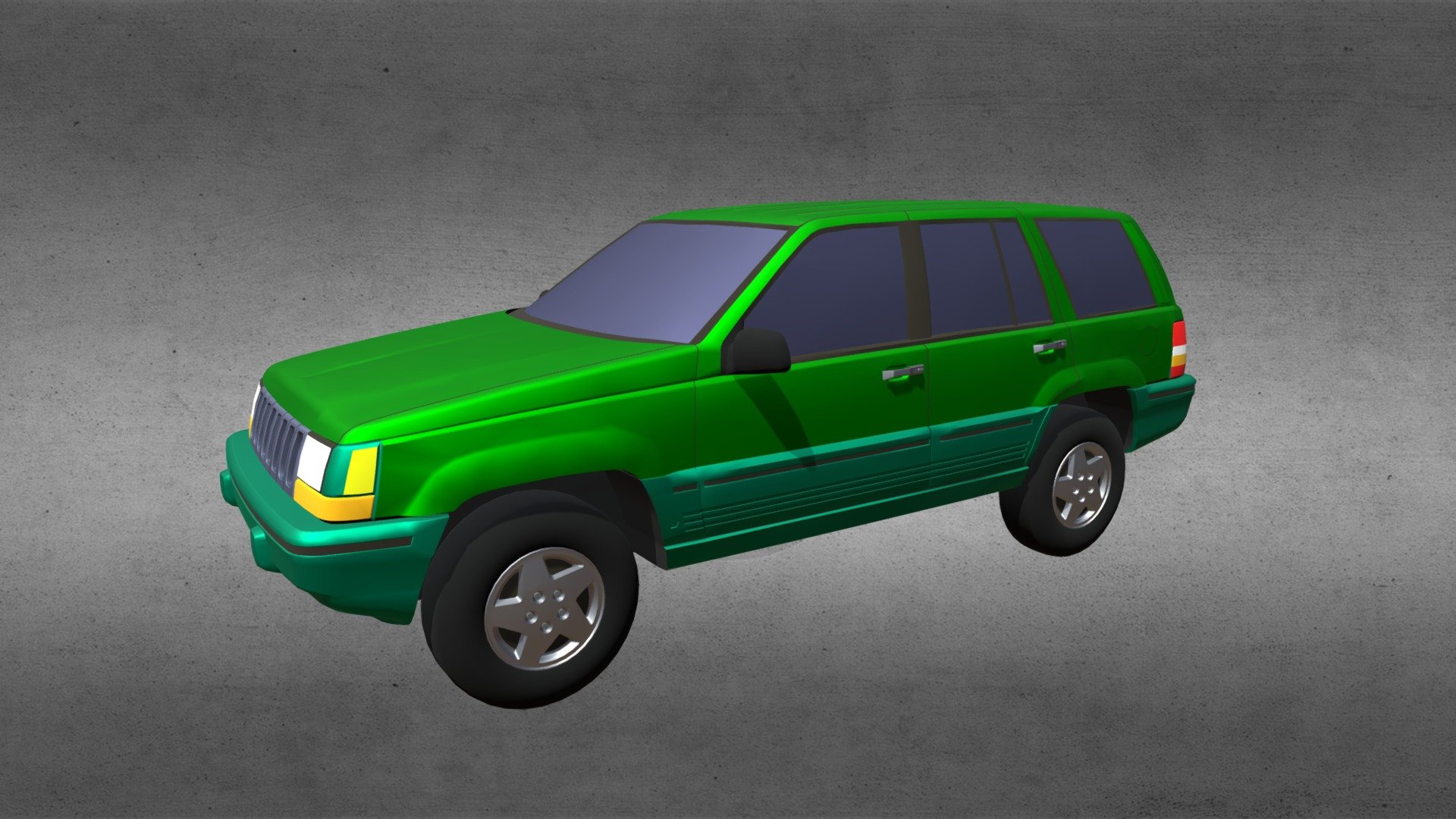 Jeep Grand Cherokee 3d model