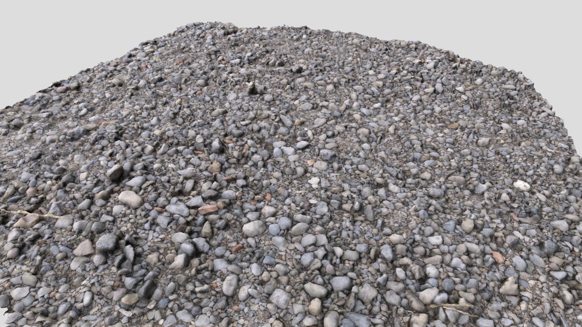 River Stones 3d model