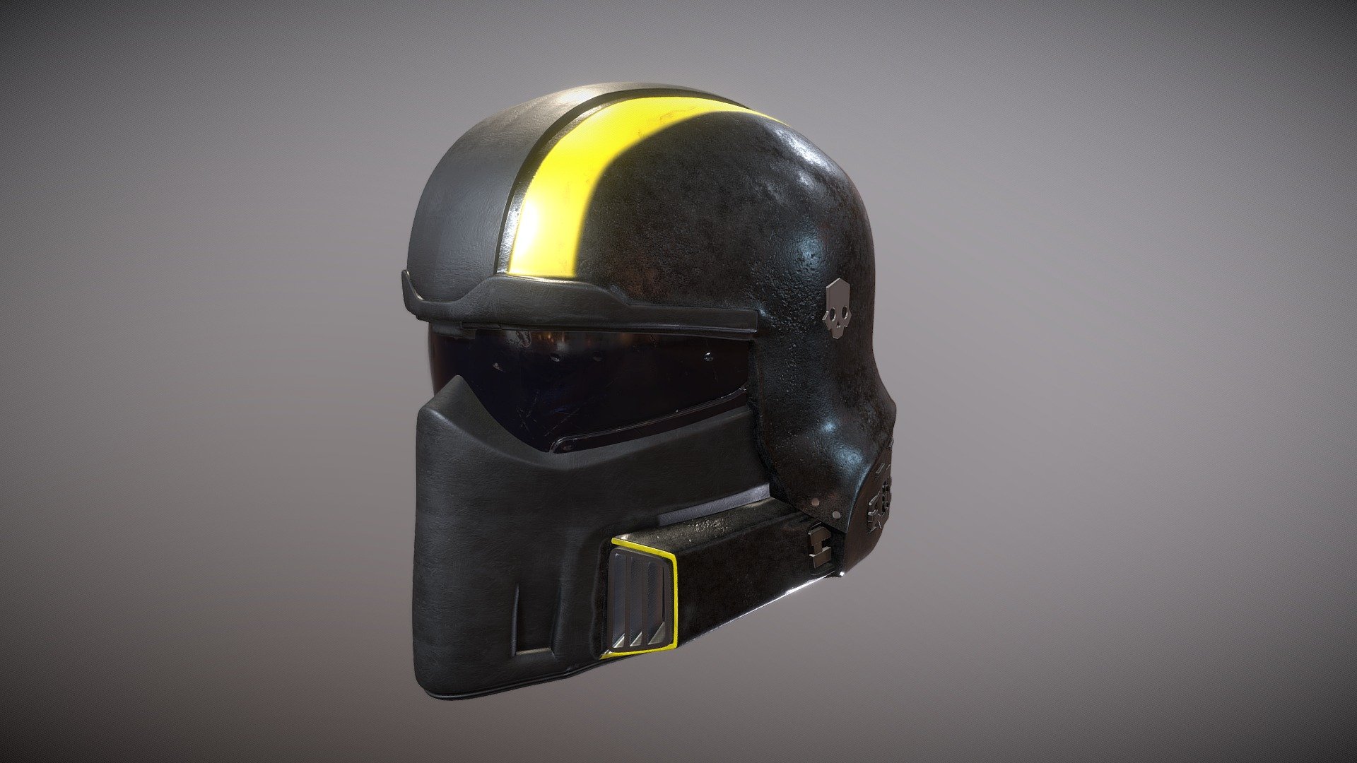 HelldiversTacticalHelmet 3d model