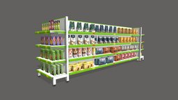 Grocery_Rack Lowpoly