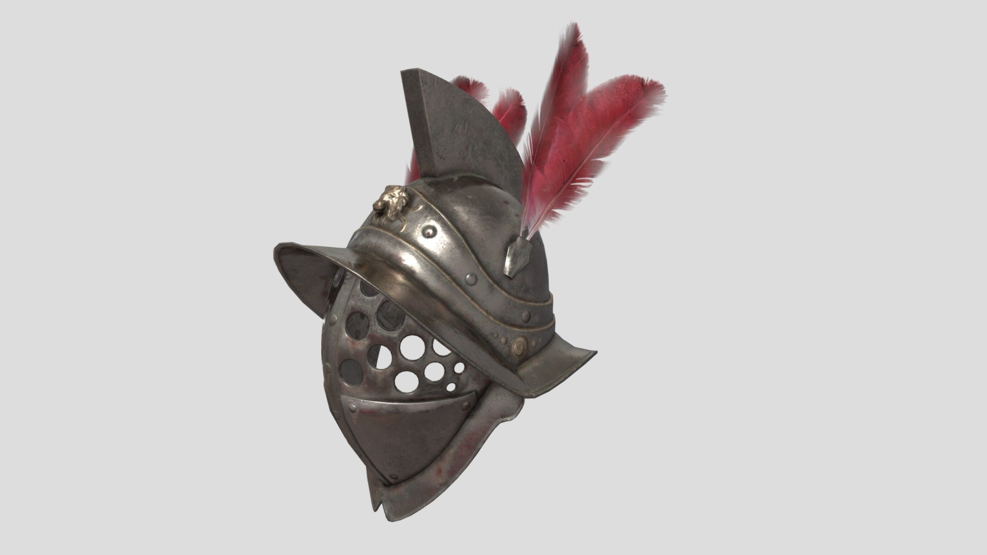 Gladiators Helmet 3d model