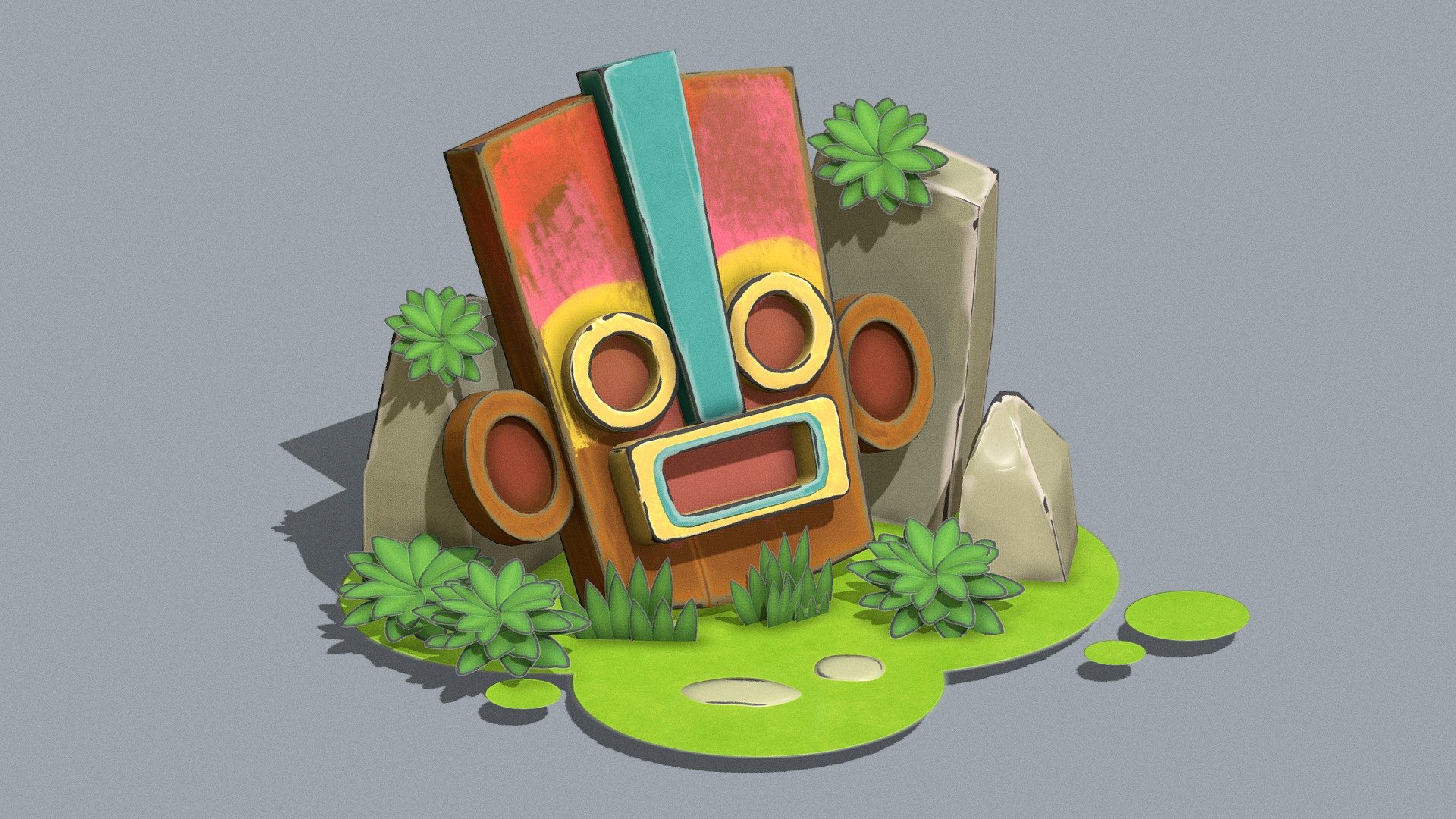 Totem 3d model