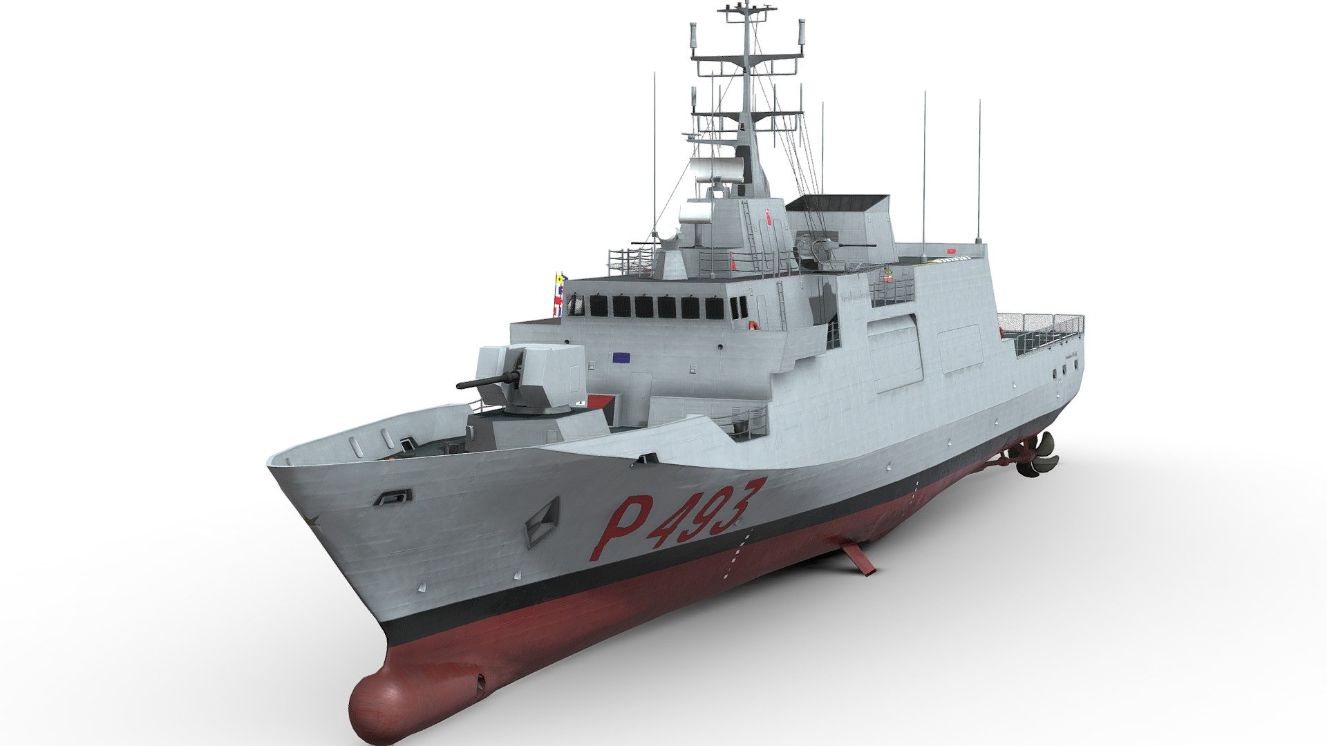 Comandante class 3d model