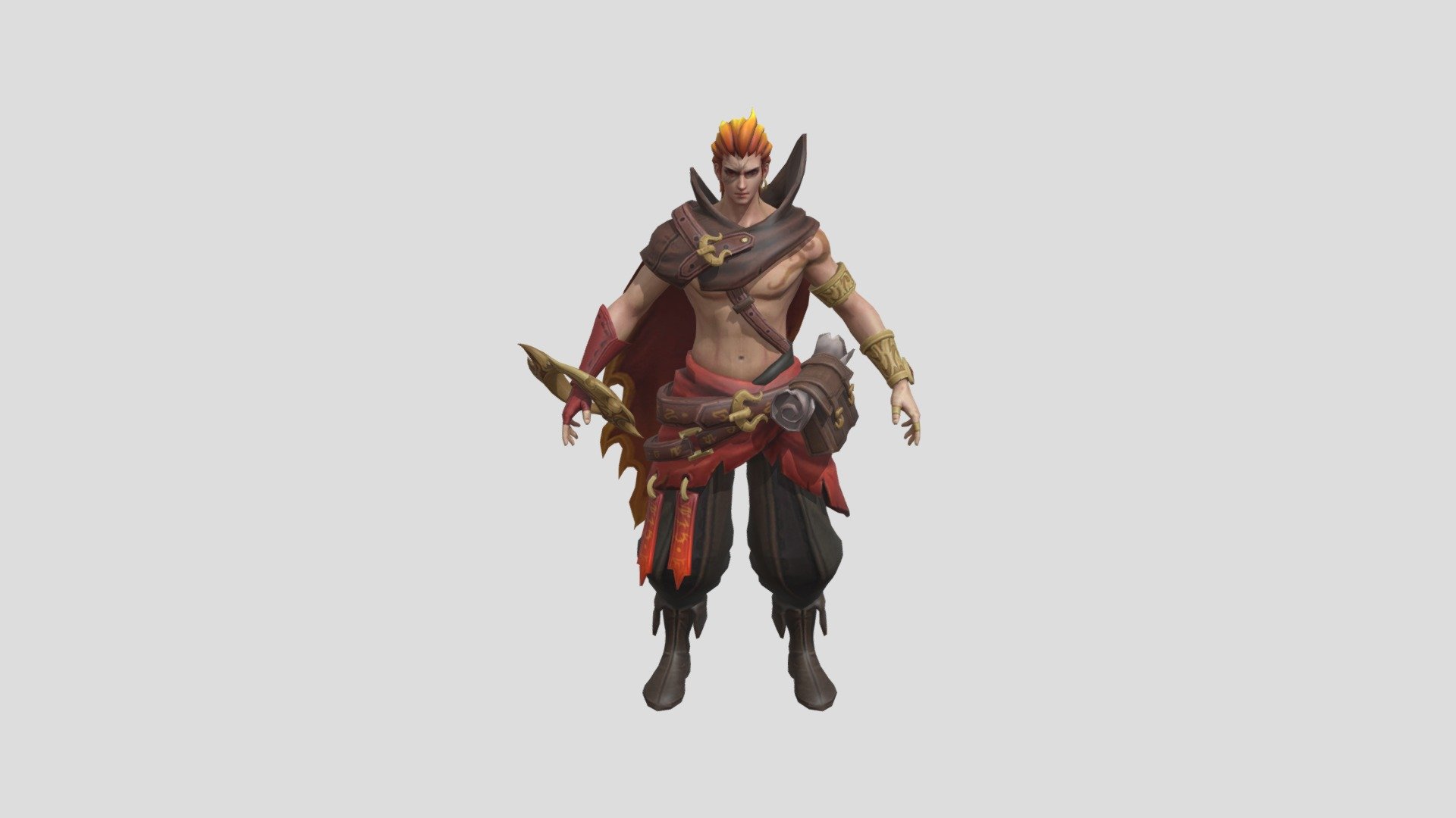 Mobile Legends- Valir Models and Rigging 3d model