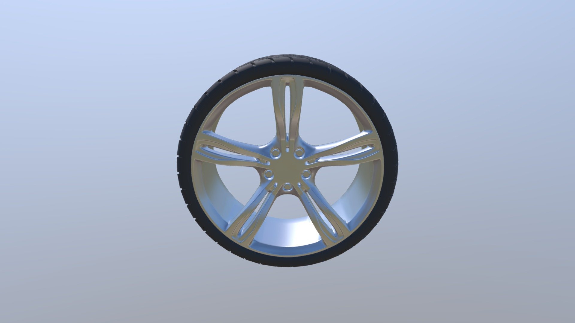 Car Tire 3d model